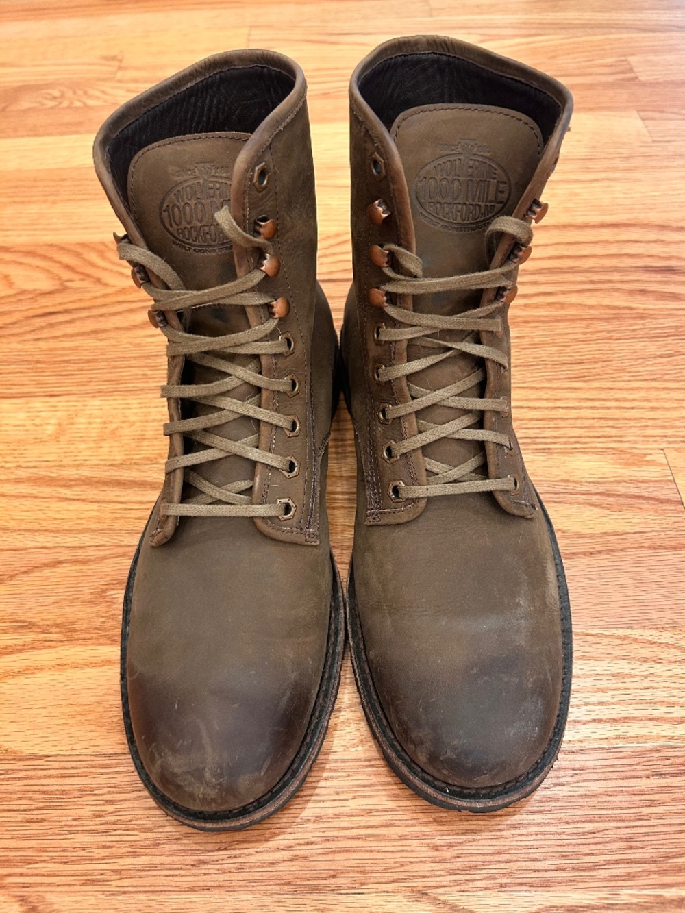 Men's Wolverine 1000 Mile Boots Size 9.5D